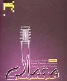 بانک سوالات کارشناسی ارشد معماری: تاریخ شهر در ایران و بازسازی پس از سانحه
